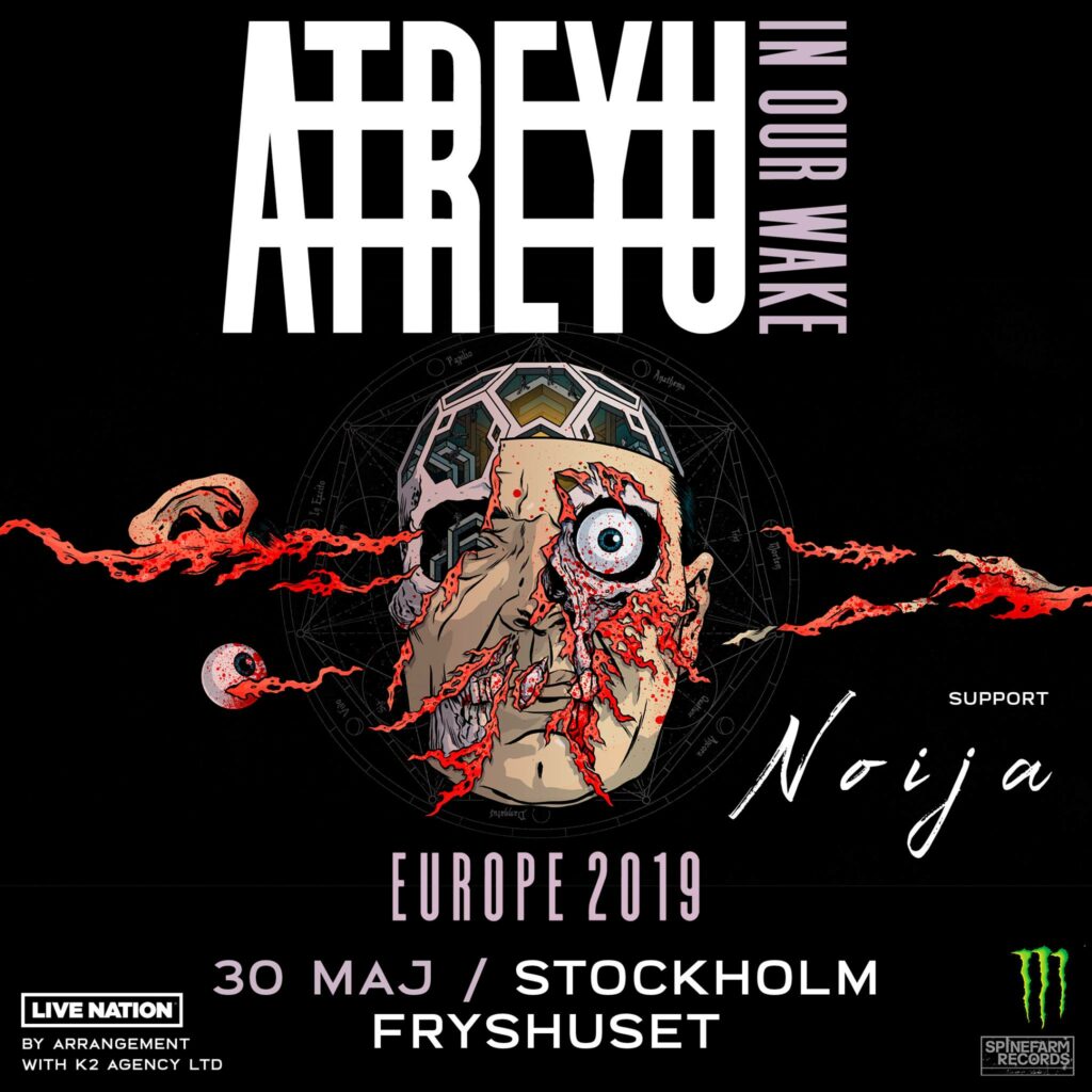 Atreyu and Noija, Stockholm Fryshuset 2019