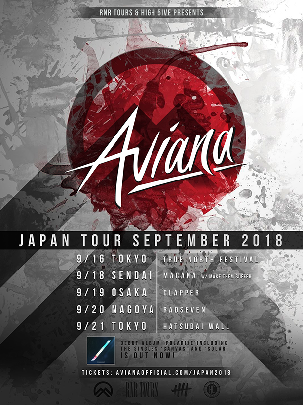 Aviana Japan tour 2018