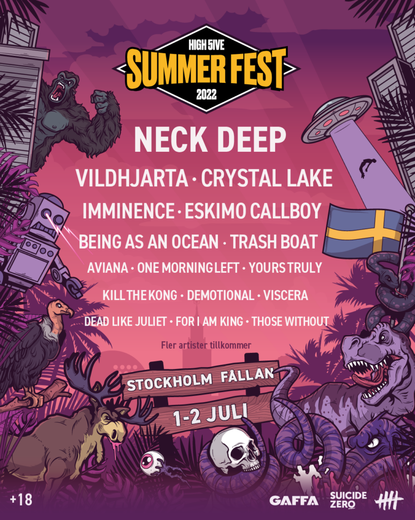 High 5ive Summer Fest Poster